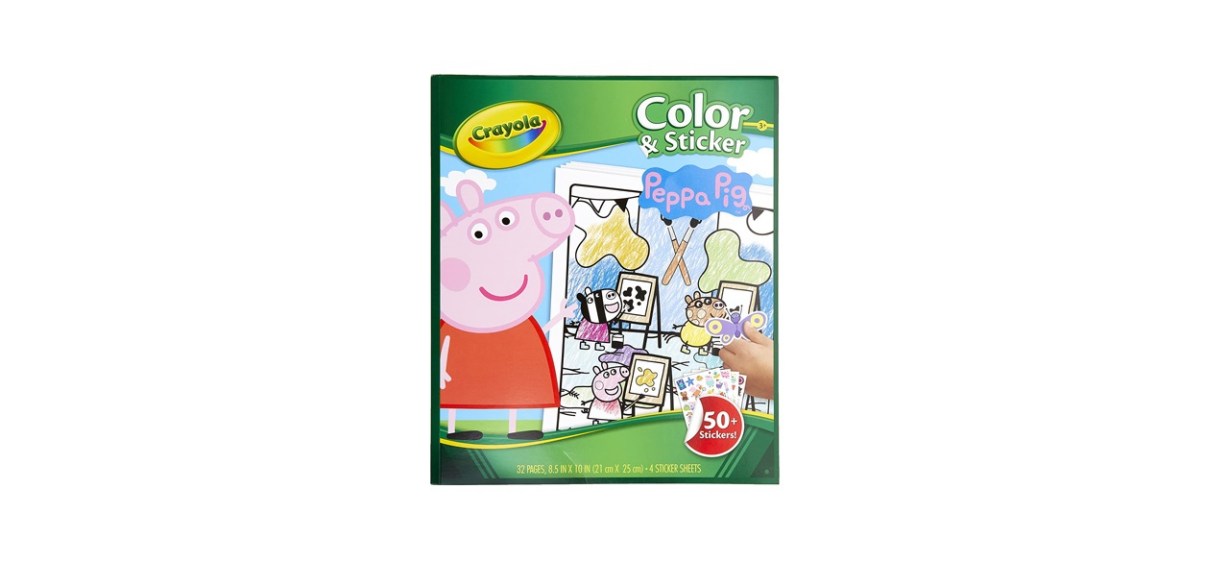 Crayola Peppa Pig Coloring Pages