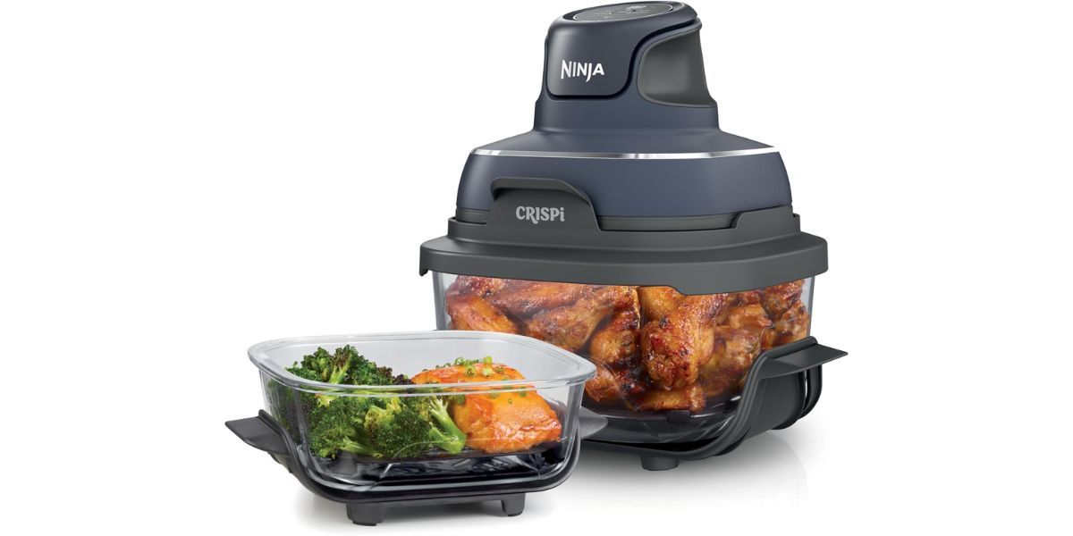 Ninja Crispi 4-in-1 Portable Glass Air Fryer Cooking System