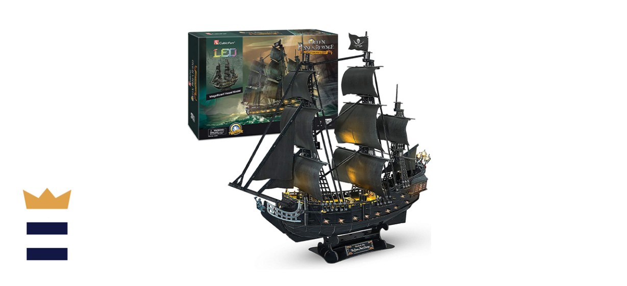 CubicFun Queen Annes Revenge Pirate Ship