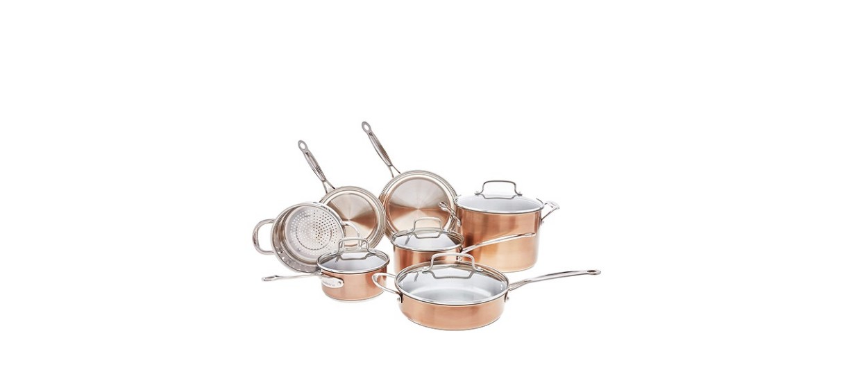 Cuisinart Chef’s Classic Copper Stainless Steel Set