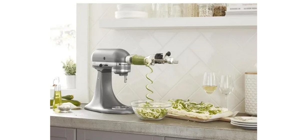 KitchenAid Stand Mixer on kitchen counter