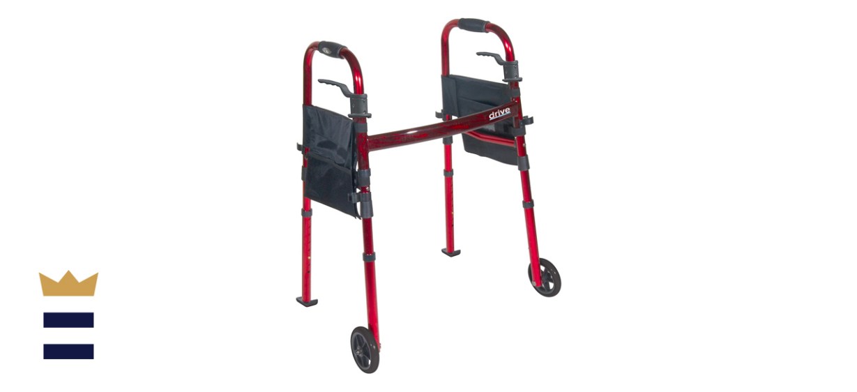 Drive Medical Deluxe Portable Folding Travel Walker