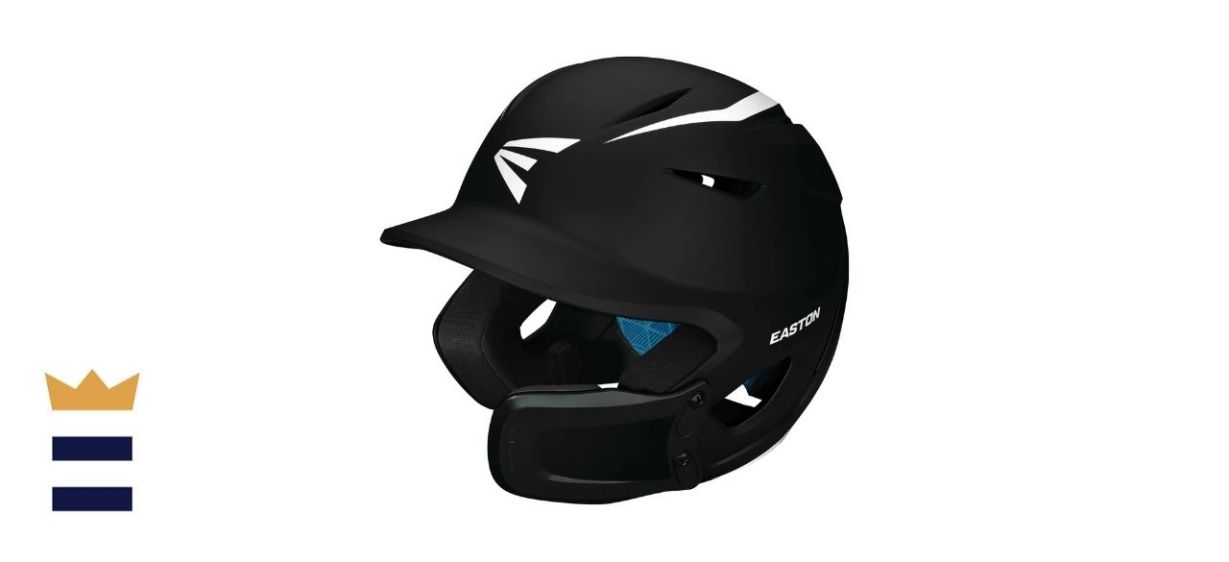Easton Senior Elite X Baseball Batting Helmet With Universal Jaw Guard