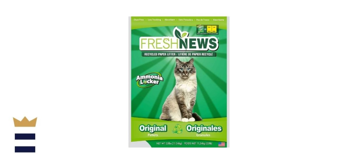 Fresh News Recycled Paper, Original Pellet Multi-Cat Litter