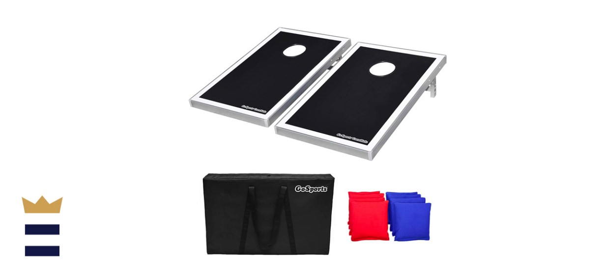 GoSports Aluminum Frame Cornhole Set 