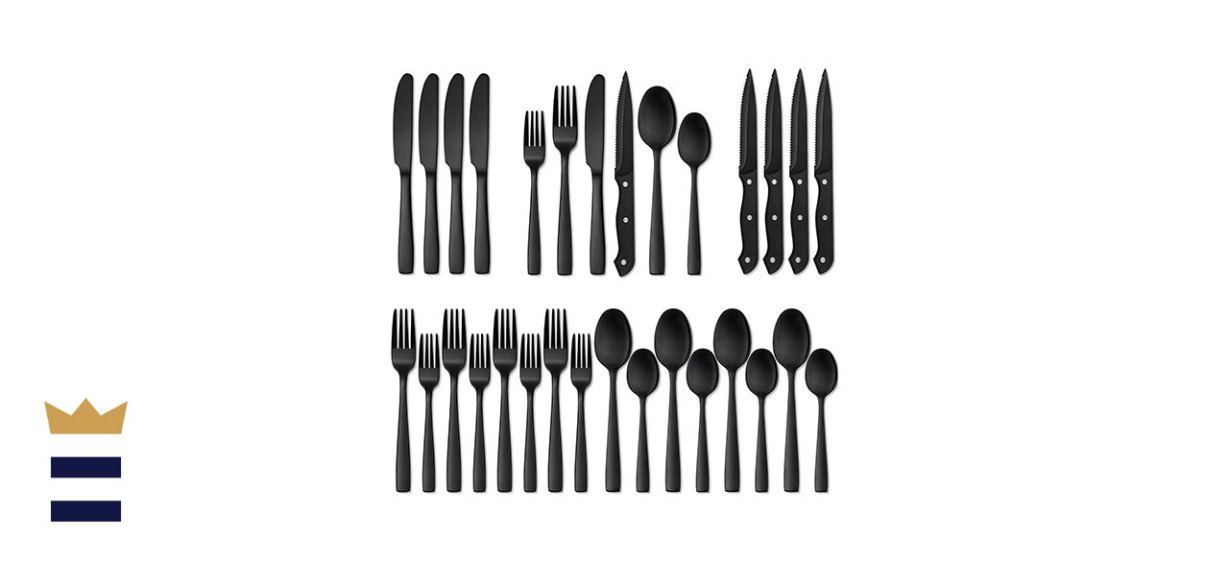 20 Piece Polish Silverware Set,Ornative Jayden Flatware Cutlery