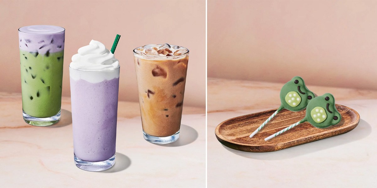 Starbucks Spring Drink Menu
