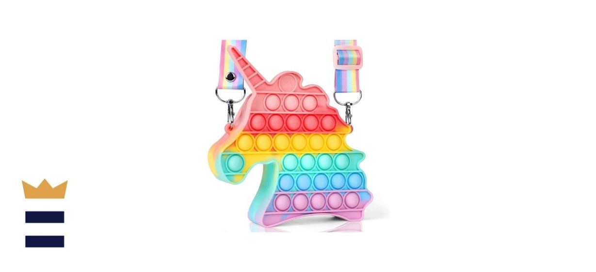 Lakdun Unicorn Crossbody Pop Purse