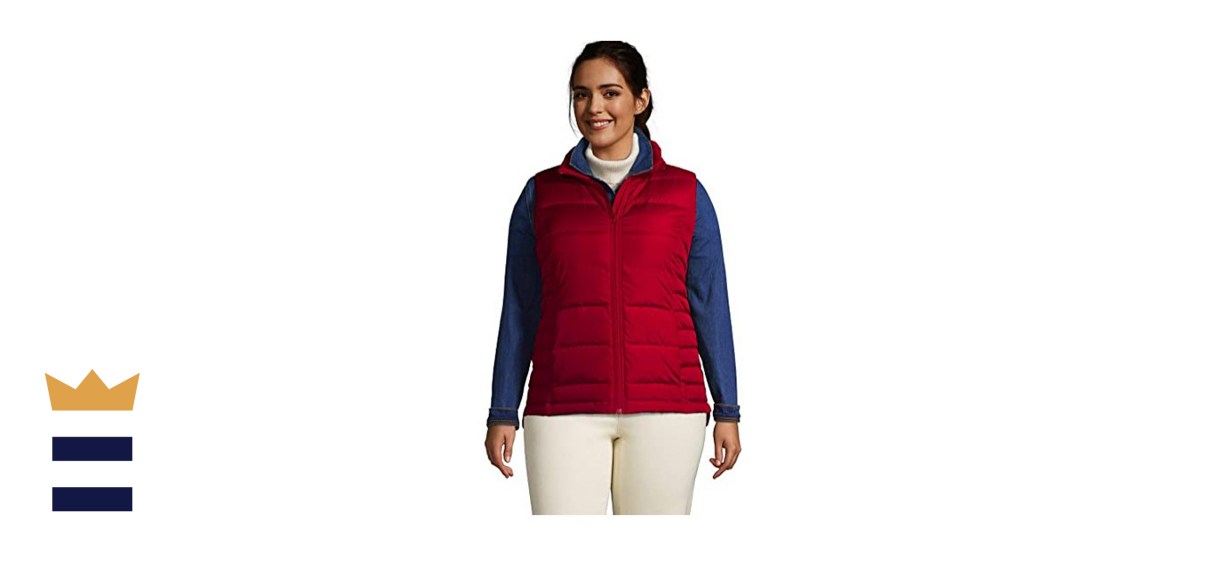 Lands' End Women's Puffer Vest