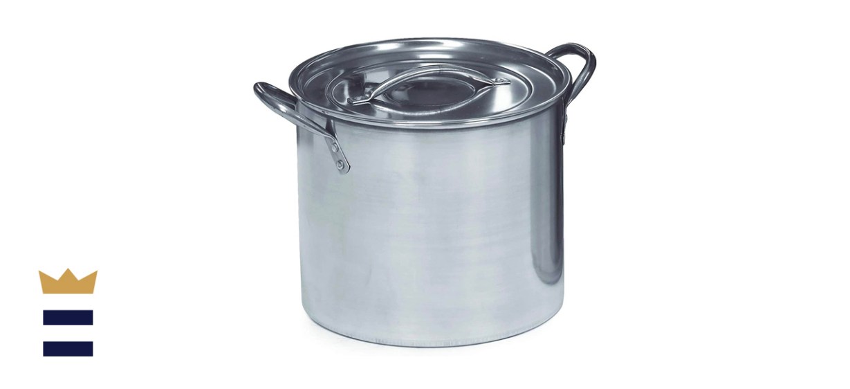 IMUSA USA Stainless Steel Stock Pot 20-Quart