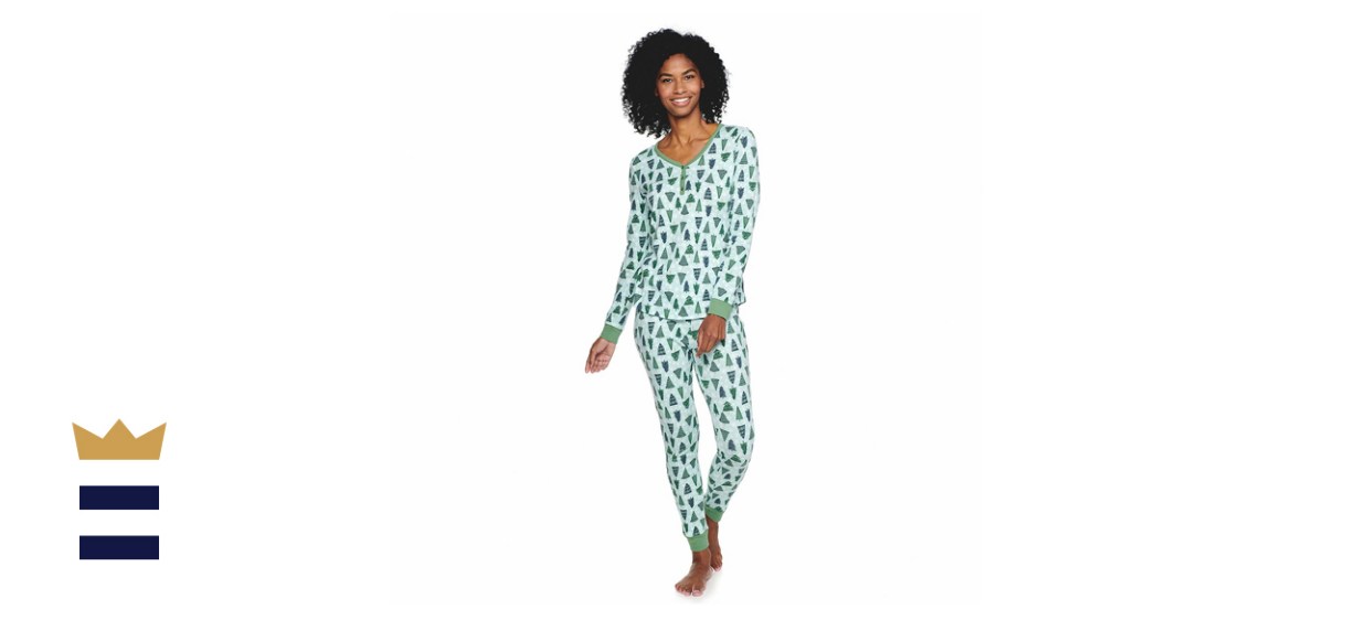 LC Lauren Conrad Jammies For Your Families Warmest Wishes Pajama Set