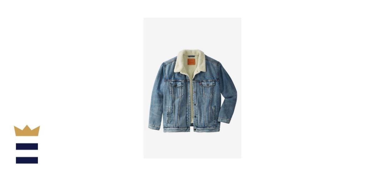 Levis Sherpa Denim Trucker Jacket 