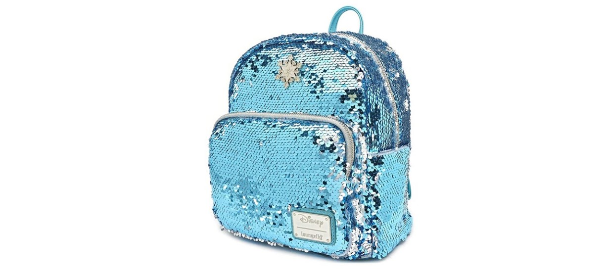 Loungefly Frozen Reversible Sequin Mini Backpack