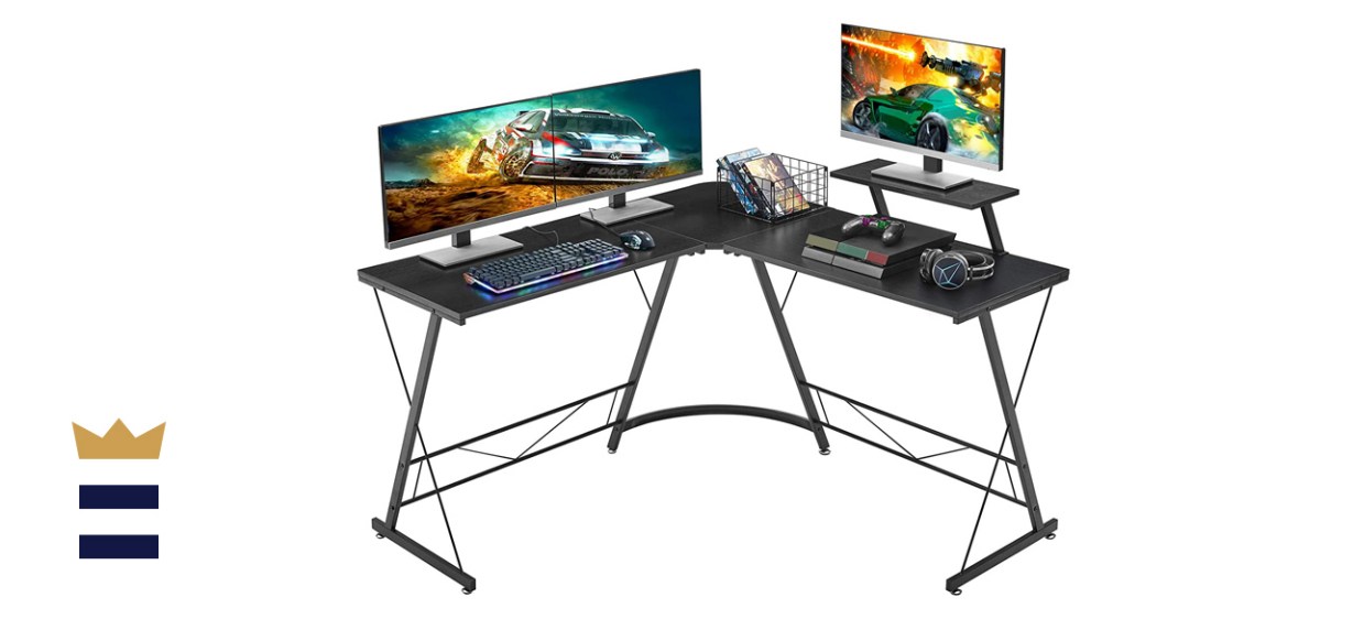 Mr IRONSTONE L-Shaped Gaming Desk