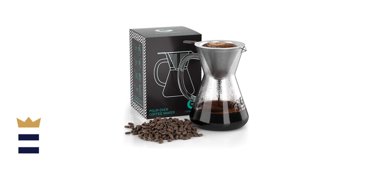 pour-over brewer