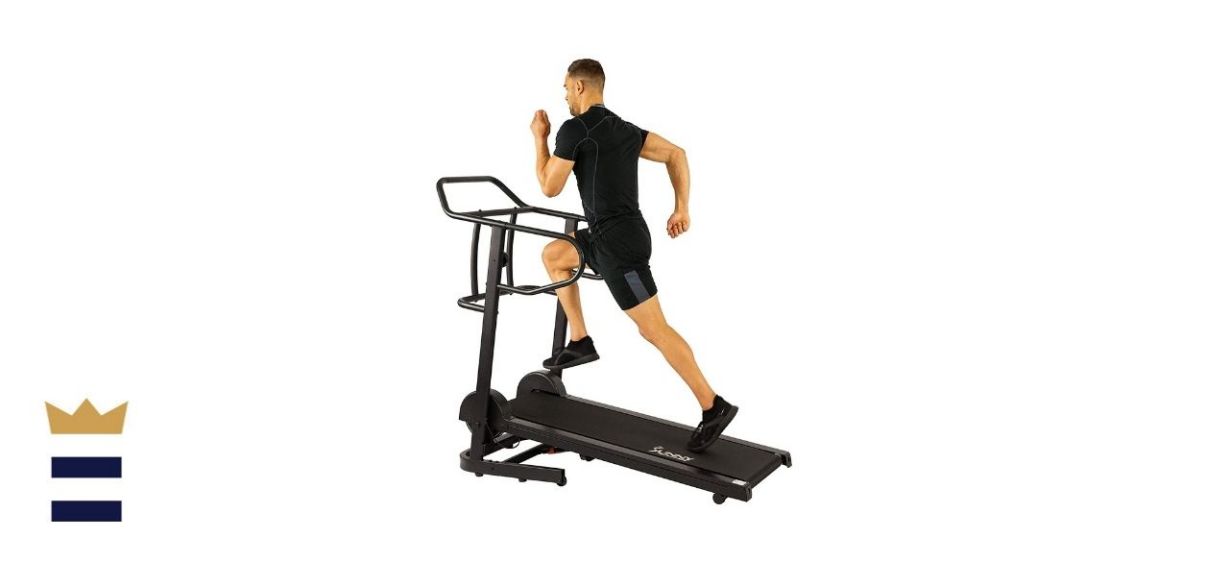 Sunny Health and Fitness Force Fitness Manual Treadmill