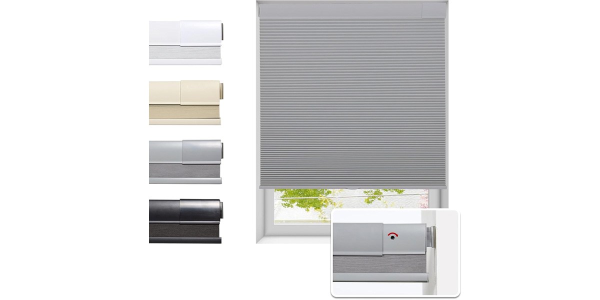 Tonature No-Drill Cellular Shades for Indoor Windows