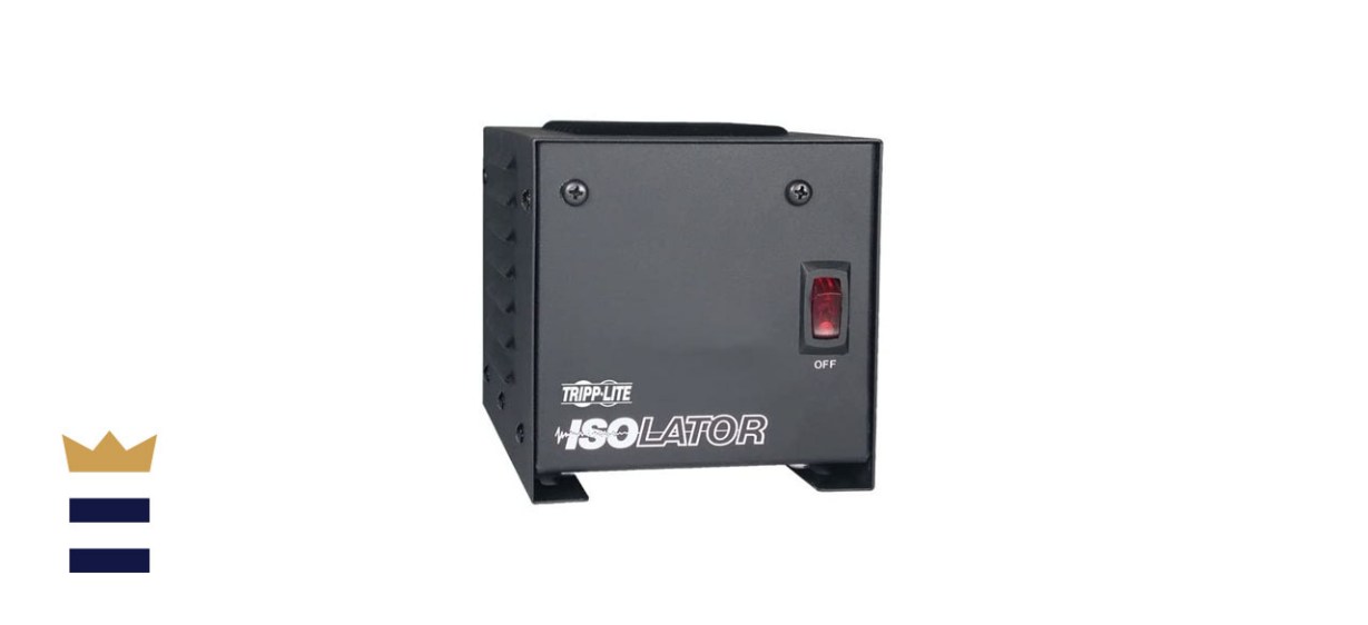 Tripp Lite IS250 Isolation Transformer 250W Surge 120V 2 Outlet