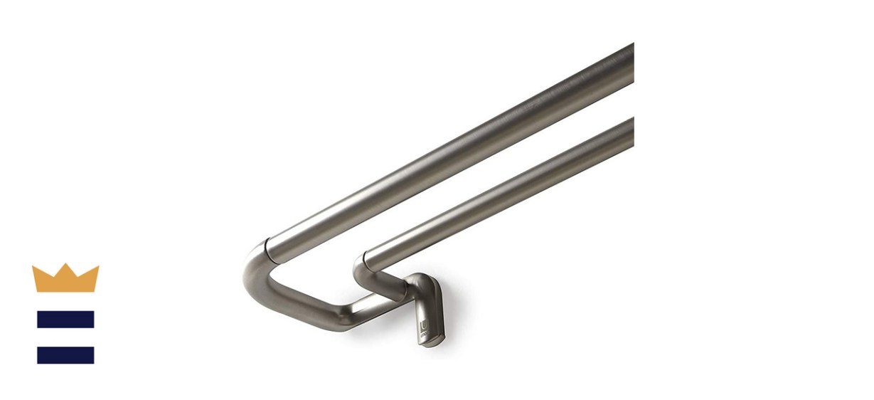 Umbra Twilight Double Curtain Rod Set