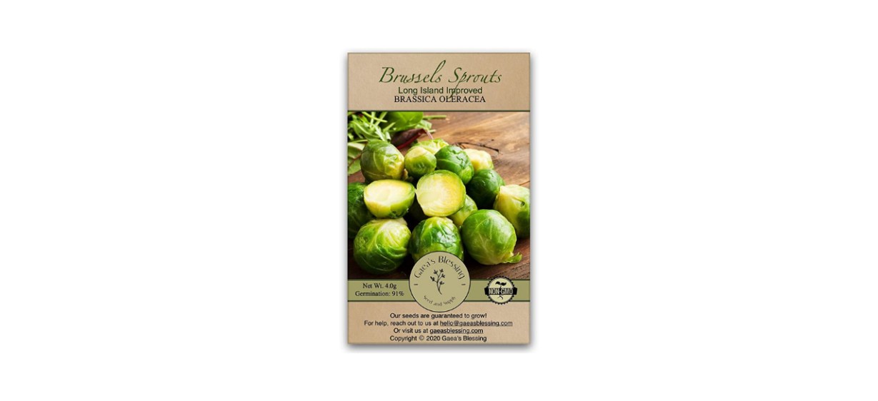 Gaea’s Blessing Brussels Sprouts Seeds