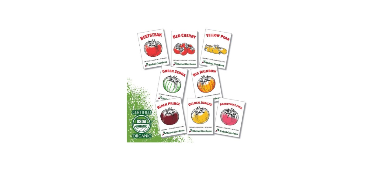 Rebel Gardens Heirloom Tomato Seeds