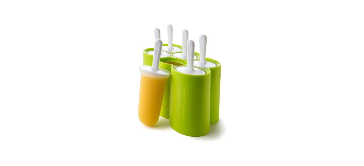 Zoku Dino Pop Molds 6 Different Easyrelease Silicone Popsicle Molds New