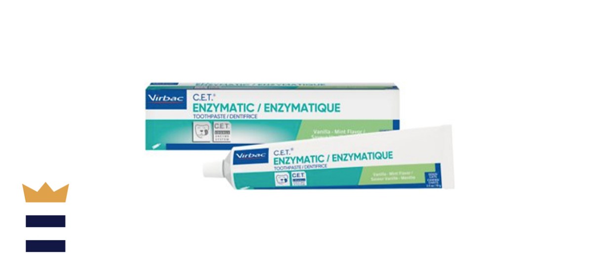 Virbac C.E.T. Enzymatic Vanilla Mint Flavored Dog Cat Toothpaste