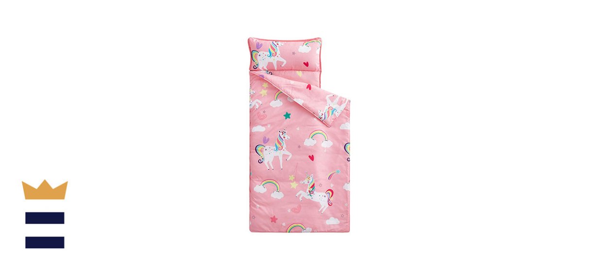 Wake in Cloud Unicorn Nap Mat with Removable Pillow