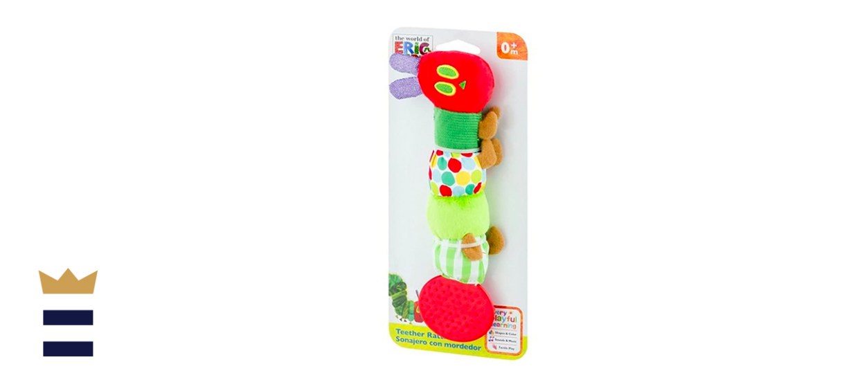 World of Eric Carle Very Hungry Caterpillar Teether Rattle