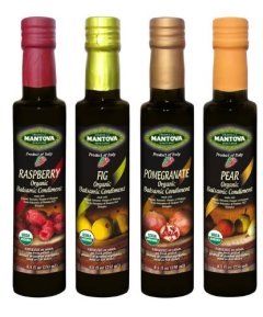 Mantova Organic Flavored Balsamic Condiments