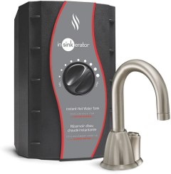 InSinkErator Invite Push Button Instant Hot Water Dispenser System
