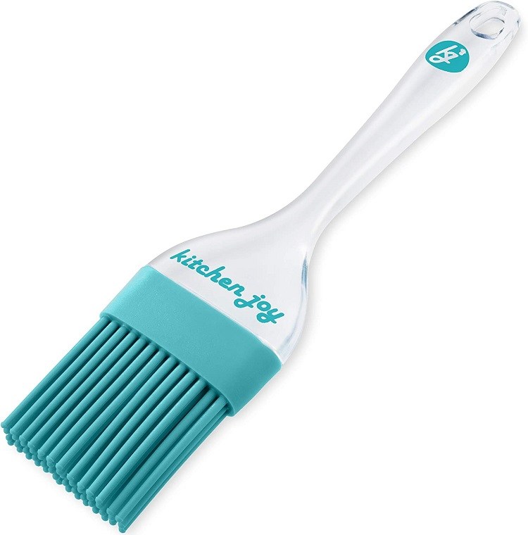 Kitchen Joy Teal Silicone Basting and Pastry Brush