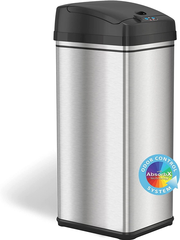 iTouchless Automatic Sensor Touchless Trash Can