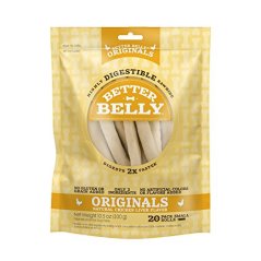 Better Belly Digestible Rawhide Dog Chews