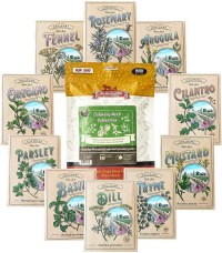 Sustainable Seed Company 10 Variety Culinary Herb Seed Collection