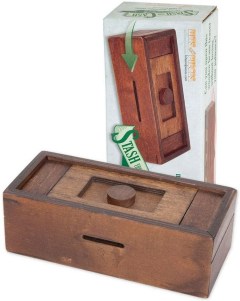 Bits and Pieces Stash Your Cash Secret Puzzle Box Brainteaser