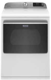 Maytag 7.4 cu. ft. 240-Volt Smart Capable Electric Vented Dryer with Hamper Door and Steam