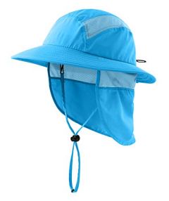 Home Prefer Boys' Sun Hat with Neck Flap