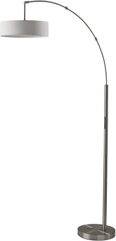 Adesso Smart Home Circadian LED Arc Floor Lamp