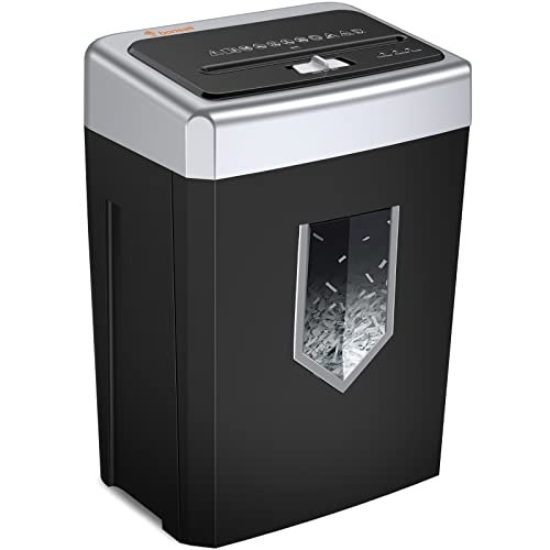 Bonsaii 14-Sheet Cross-Cut Heavy Duty Paper and Credit Card Shredder