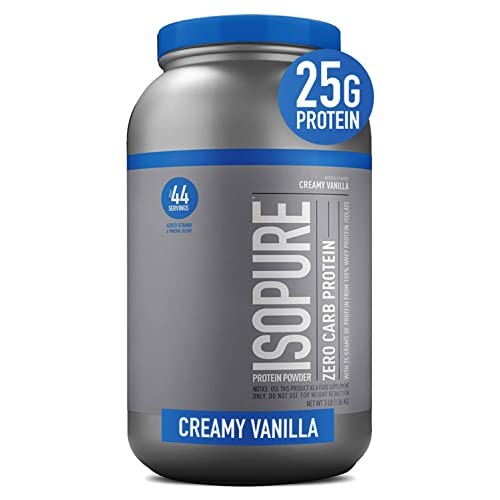 Nature&#039;s Best Isopure Zero Carb Protein Powder, 100% Whey Protein Isolate