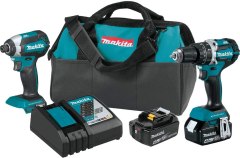 Makita 18V LXT Lithium-Ion Brushless Cordless 2 Piece Combo Kit