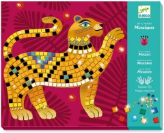 DJECO Jungle Sticker and Jewel Mosaic Craft Kit