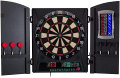 Arachnid Cricket Maxx 1.0 Electronic Dartboard Cabinet Set