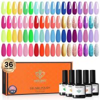 Modelones 36 Pcs Gel Nail Polish Kit