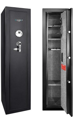 Barska 10-Rifle Biometric Gun Cabinet