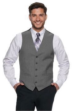 Apt. 9 Modern-Fit Woven Suit Vest