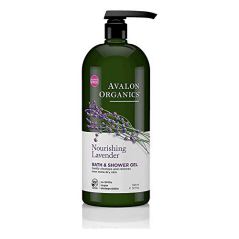 Avalon Organics Nourishing Lavender Bath & Shower Gel, 32 oz.