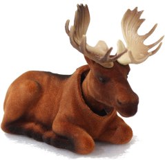 Batty Bargains Mighty Bobblehead Moose