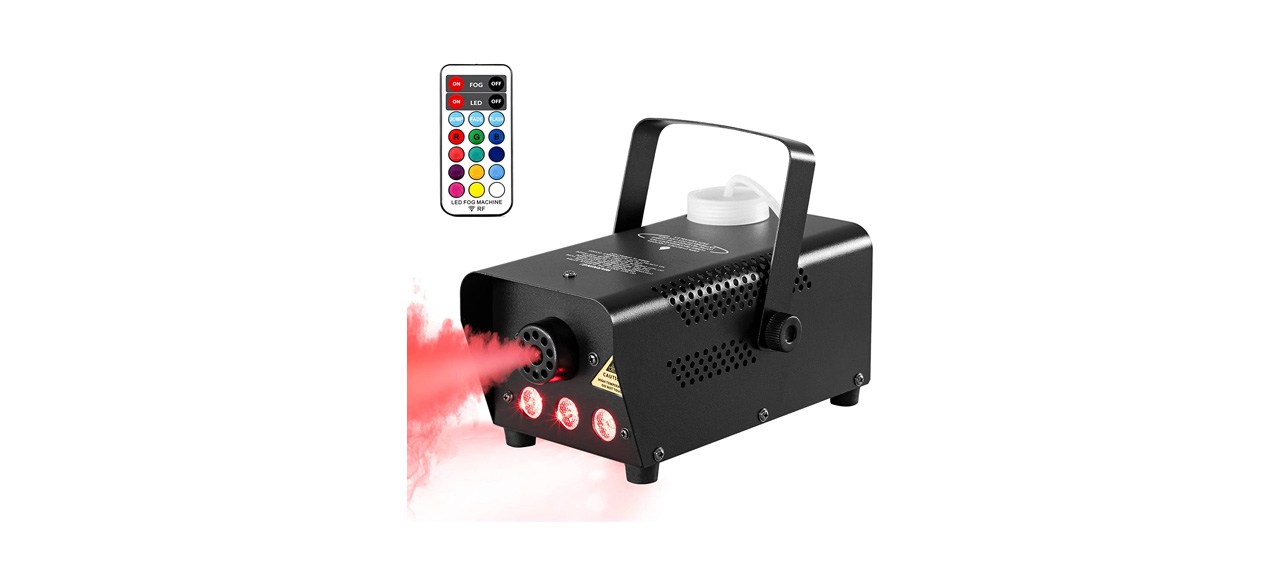 eletecpro Halloween Fog Machine with Wireless Remote Control